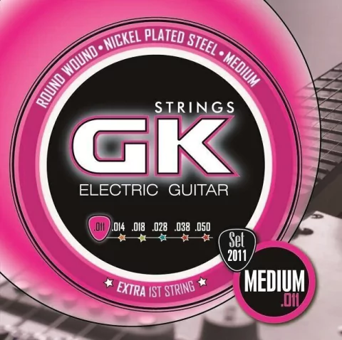 Encordado Gk .011 Guitarra Eléctrica