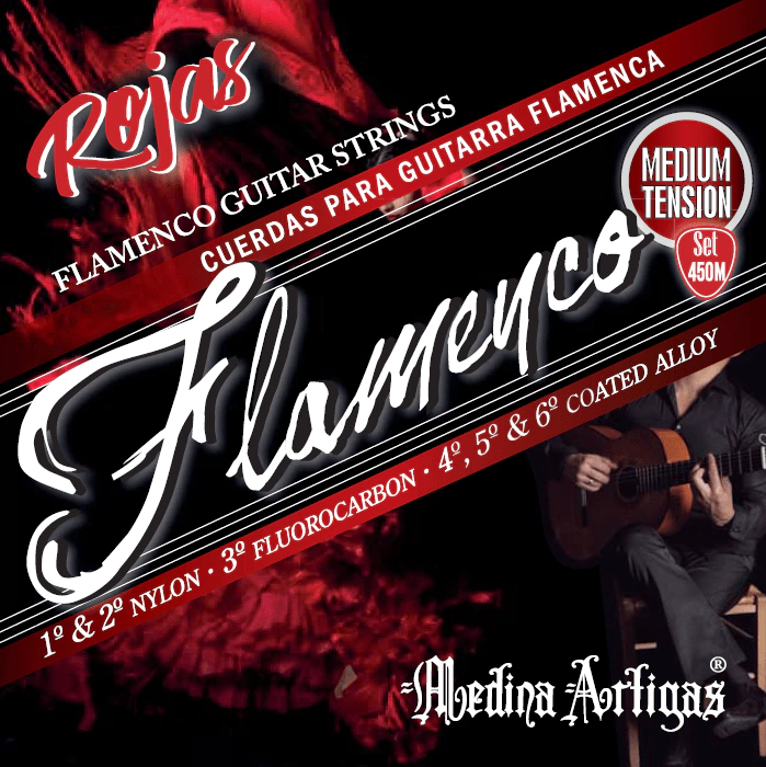 Encordado Medina Artigas 450M Flamenco Tensión Me