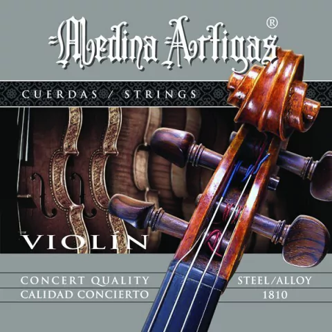 Encordado Medina Artigas Violín Cromo