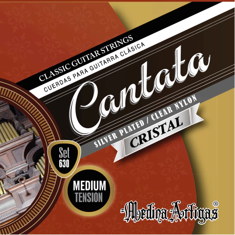 Encordado Cantata Plateado Guitarra Clásica Tensión Media